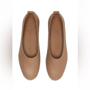 Everlane Beige Leather Loafers
